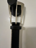 Black and silver belt ￼