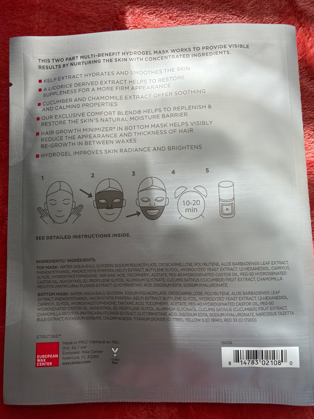 Full face multi Benefit Two Part Mask